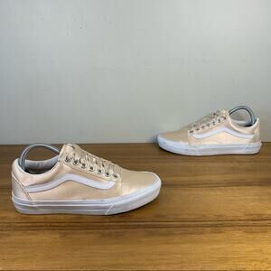 Vans Old Skool Satin Ribbon Lace Womens Sneaker Size 8